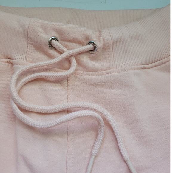 Misquided Light Pink Distressed Jogger Sweatpants Women's 2 Athleisure Gorpcore - Picture 6 of 8